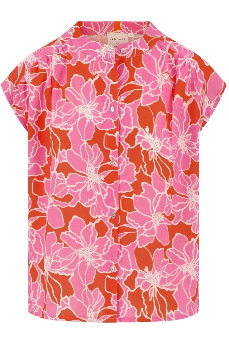 Zusss blouse met bloemen print